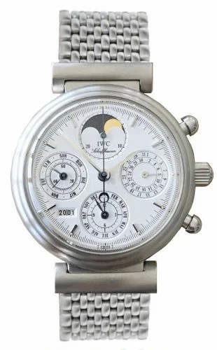 IWC Da Vinci Perpetual Stainless Steel / White / Italian / Bracelet IW3750-20 (IW375020)